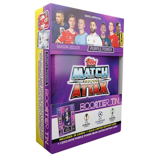 Match Attax 2022-23 Booster Tin - Purple Power