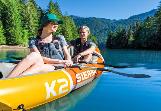 Kayak Gonflable Intex Sierra K2 - 2 Personnes